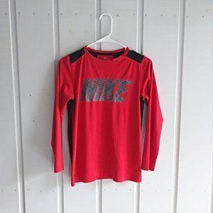 L Boy's Nike Dri-Fit Long Sleeve